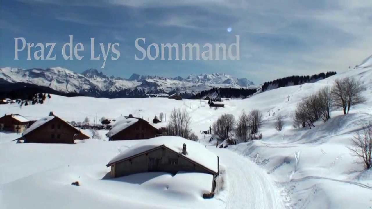 studio cabine Praz de Lys Taninges Esterno foto