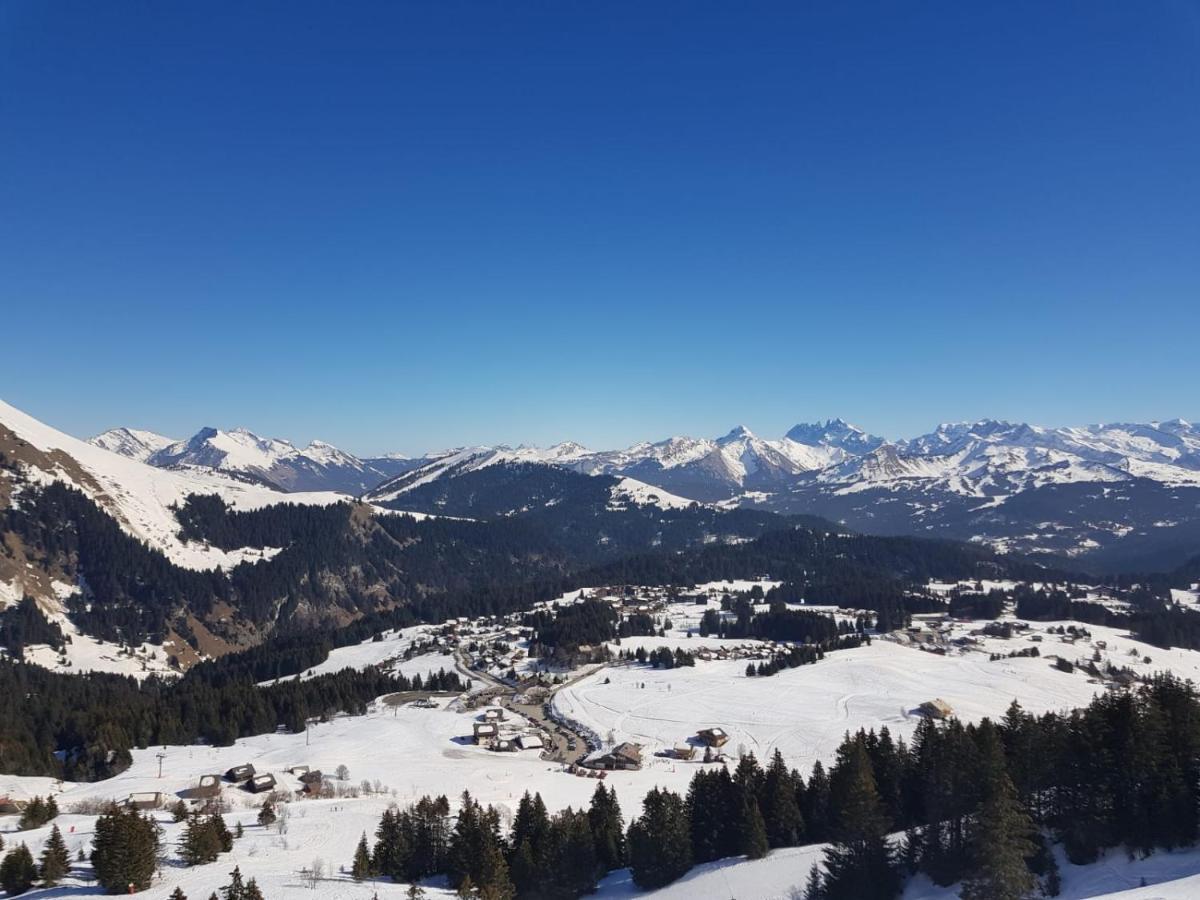 studio cabine Praz de Lys Taninges Esterno foto