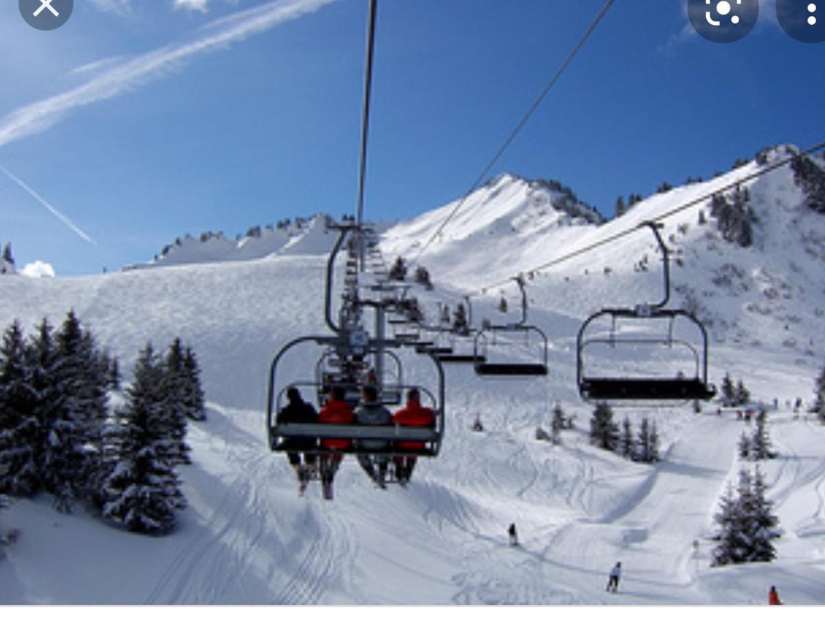 studio cabine Praz de Lys Taninges Esterno foto